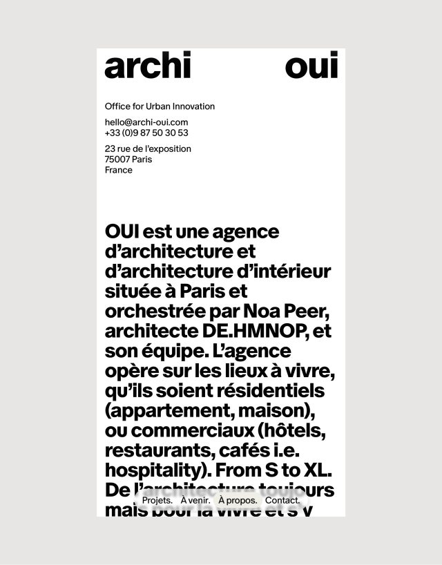 Archi Oui - Krabb